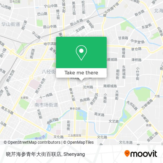 晓芹海参青年大街百联店 map