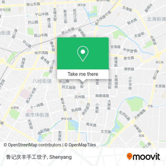 鲁记庆丰手工饺子 map