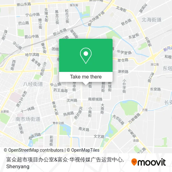 富众超市项目办公室&富众·华视传媒广告运营中心 map