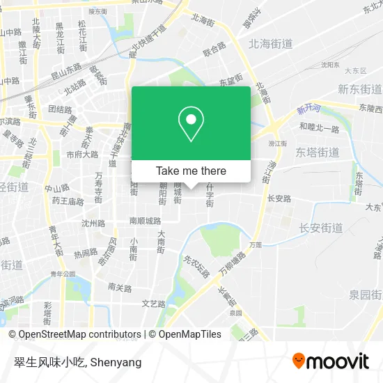 翠生风味小吃 map