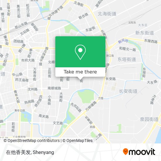 在他香美发 map