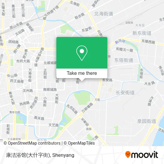 康洁浴馆(大什字街) map