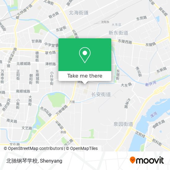 北驰钢琴学校 map