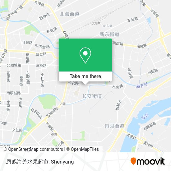 恩赐海芳水果超市 map