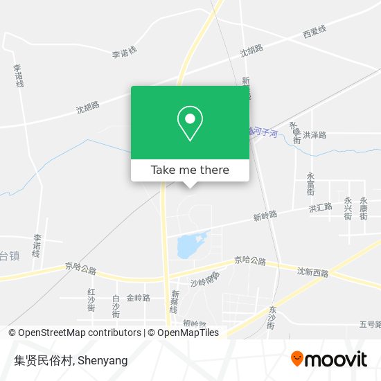 集贤民俗村 map