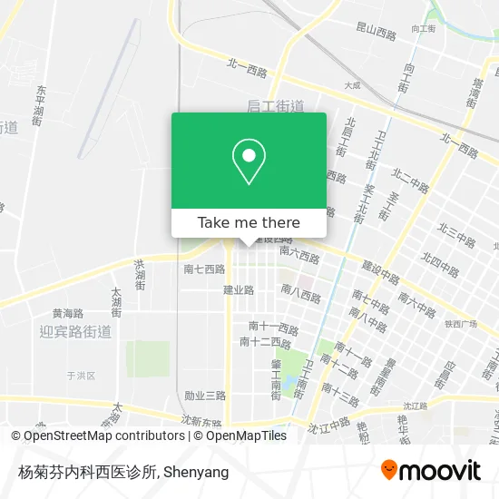 杨菊芬内科西医诊所 map