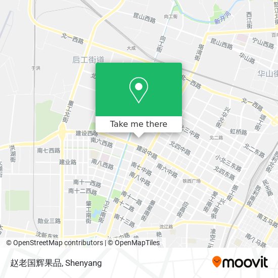 赵老国辉果品 map