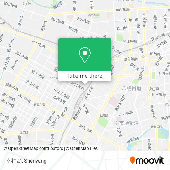 幸福岛 map