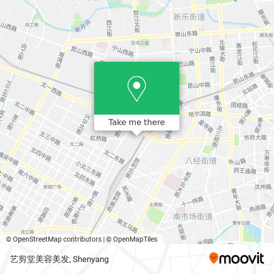 艺剪堂美容美发 map