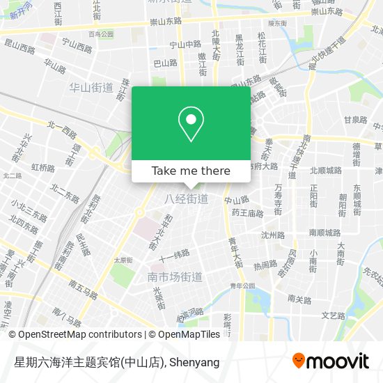 星期六海洋主题宾馆(中山店) map