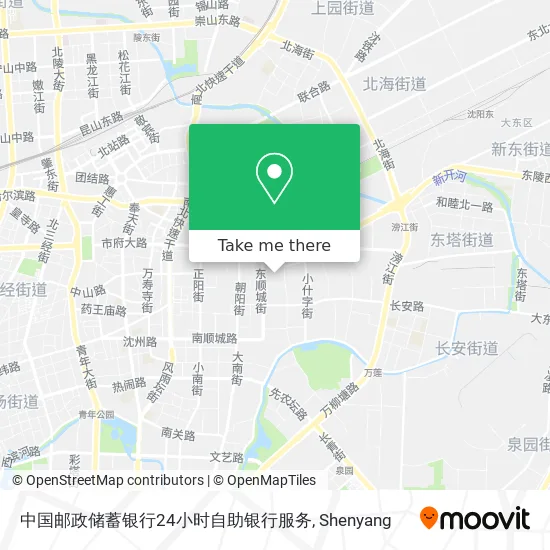 中国邮政储蓄银行24小时自助银行服务 map