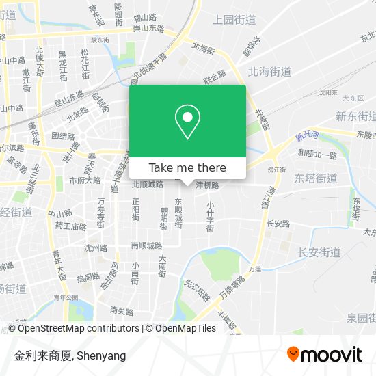 金利来商厦 map