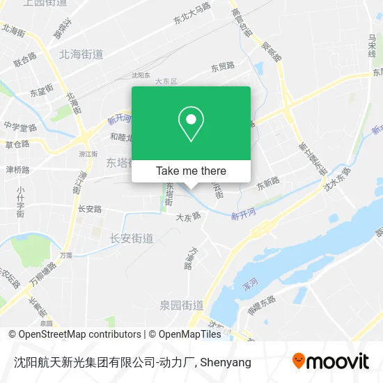 沈阳航天新光集团有限公司-动力厂 map