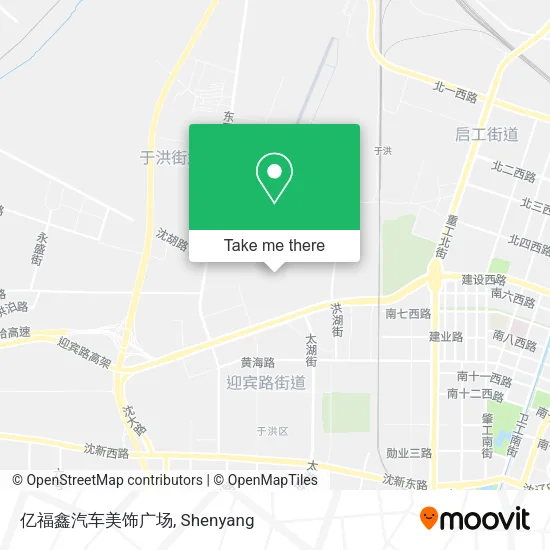 亿福鑫汽车美饰广场 map