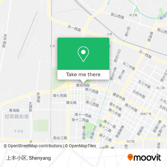 上丰小区 map