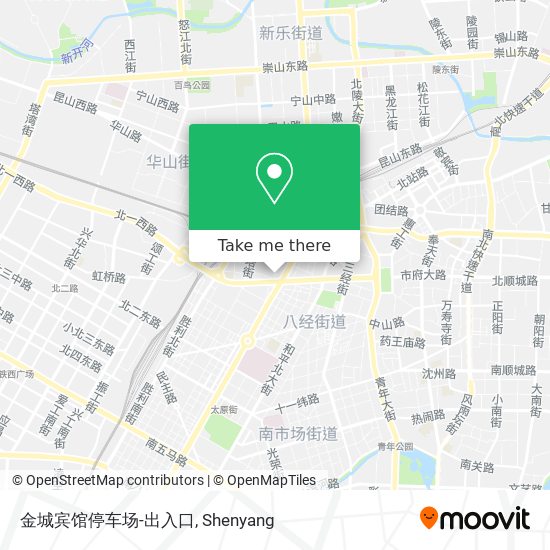 金城宾馆停车场-出入口 map