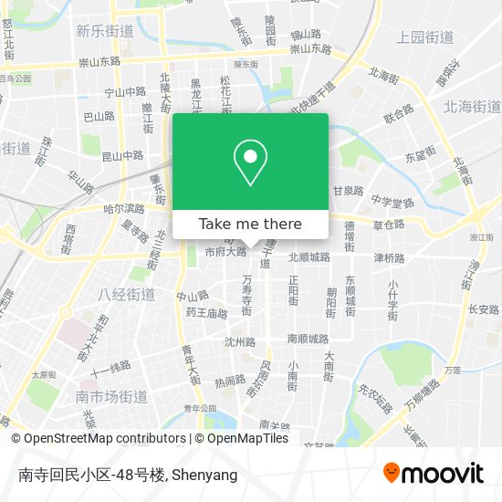 南寺回民小区-48号楼 map