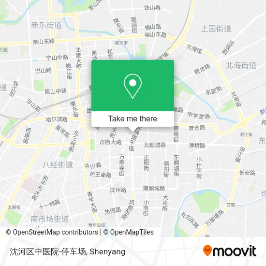沈河区中医院-停车场 map