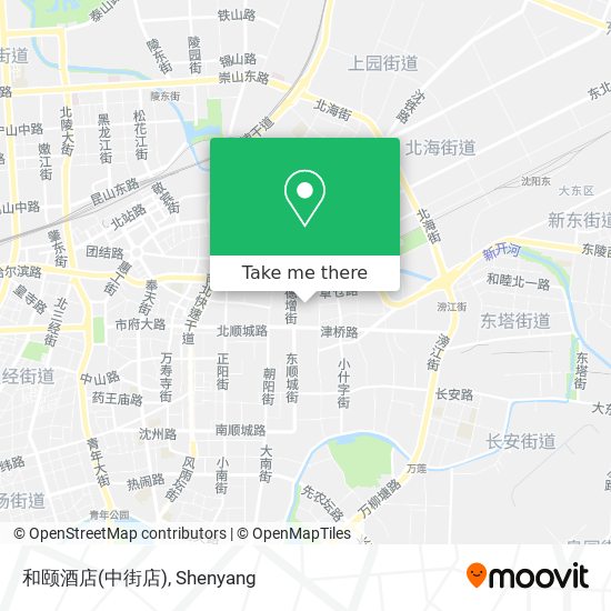 和颐酒店(中街店) map