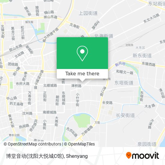 博堂音动(沈阳大悦城C馆) map