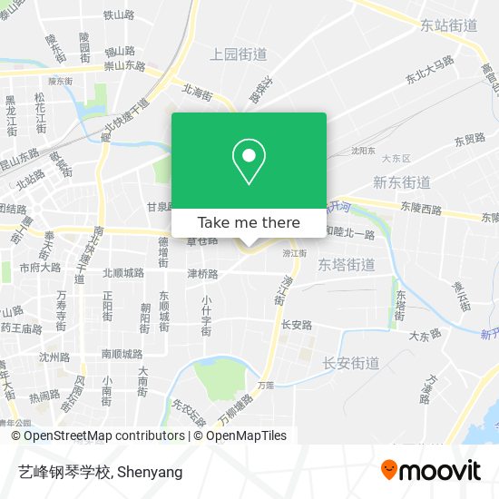 艺峰钢琴学校 map