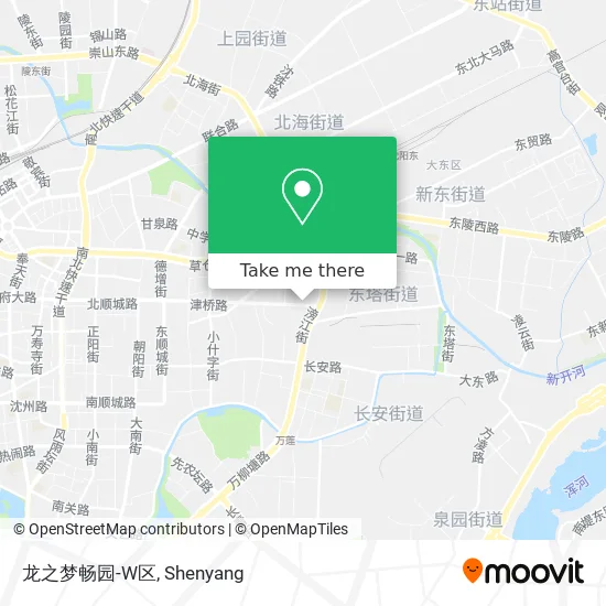 龙之梦畅园-W区 map