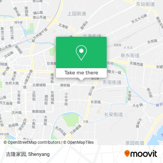 吉隆家园 map