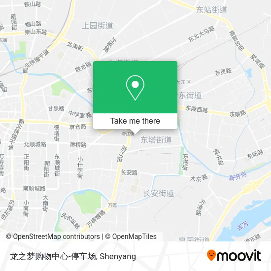 龙之梦购物中心-停车场 map