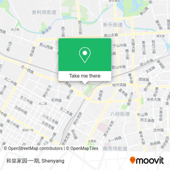 和皇家园-一期 map
