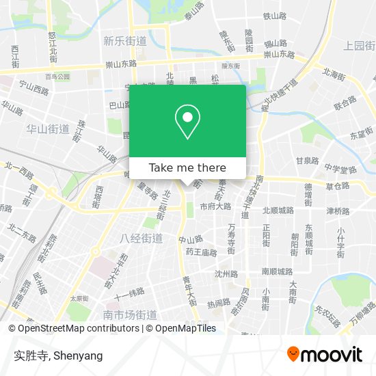 实胜寺 map