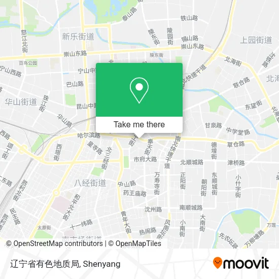 辽宁省有色地质局 map