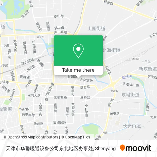 天津市华馨暖通设备公司东北地区办事处 map