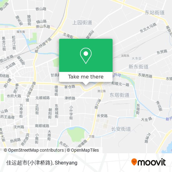 佳运超市(小津桥路) map