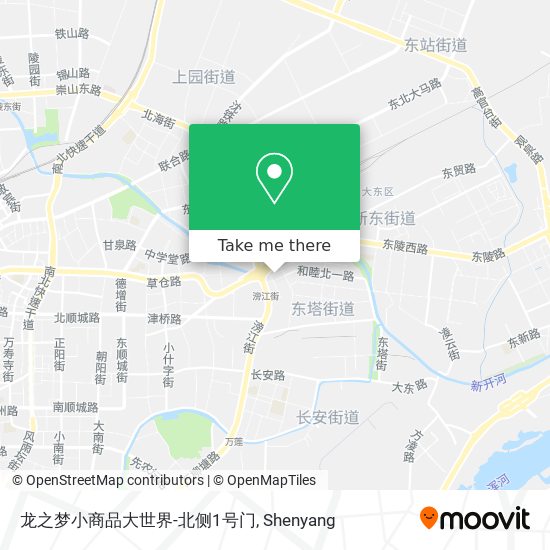 龙之梦小商品大世界-北侧1号门 map