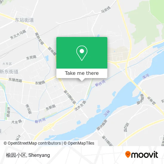 榆园小区 map