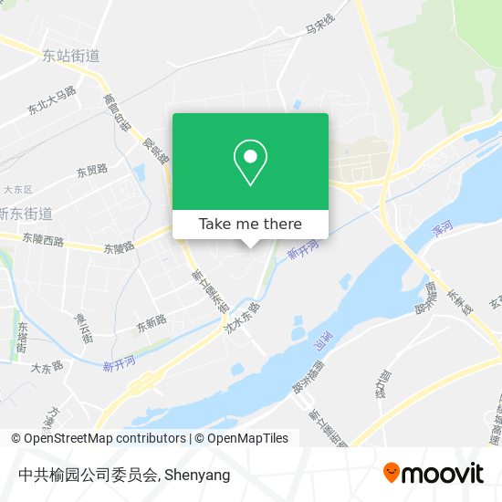 中共榆园公司委员会 map