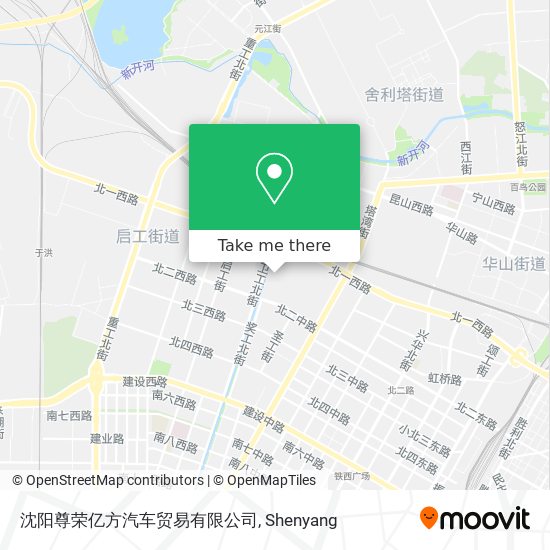 沈阳尊荣亿方汽车贸易有限公司 map