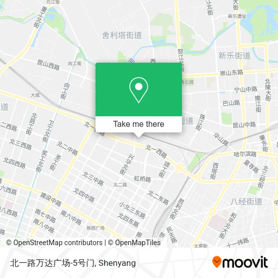 北一路万达广场-5号门 map