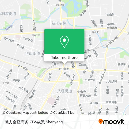 魅力金座商务KTV会所 map