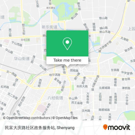 民富大庆路社区政务服务站 map