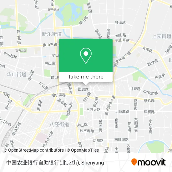 中国农业银行自助银行(北京街) map