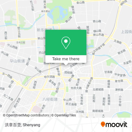 洪章百货 map