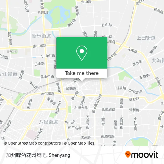 加州啤酒花园餐吧 map