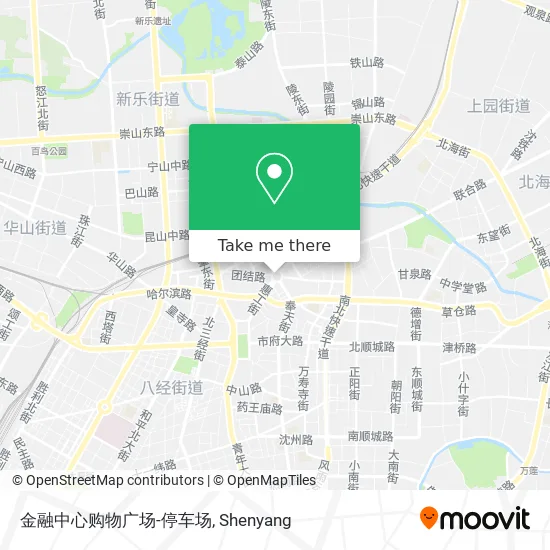 金融中心购物广场-停车场 map