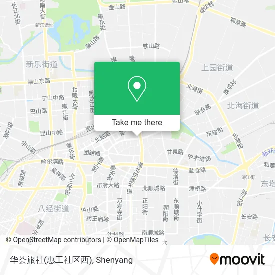华荟旅社(惠工社区西) map
