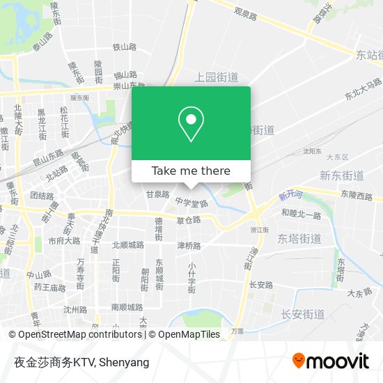 夜金莎商务KTV map