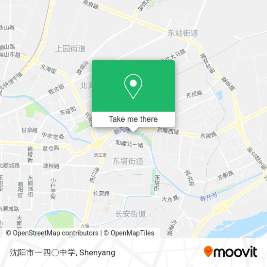 沈阳市一四〇中学 map