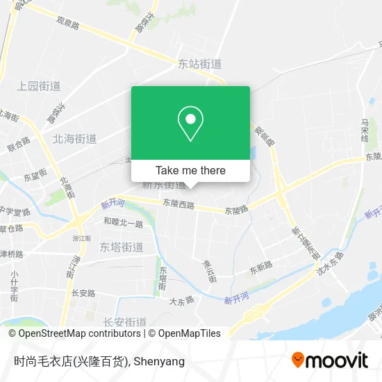 时尚毛衣店(兴隆百货) map
