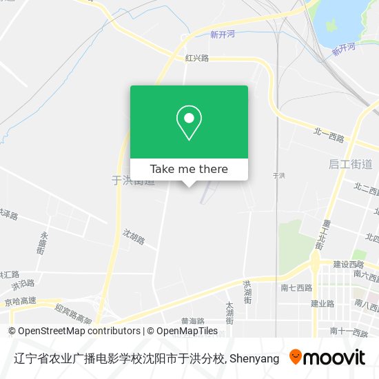 辽宁省农业广播电影学校沈阳市于洪分校 map
