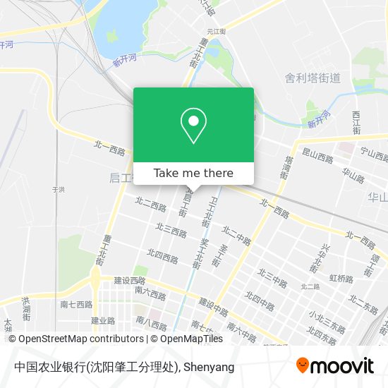 中国农业银行(沈阳肇工分理处) map